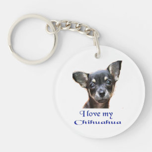Porte-clefs J'aime mon Chihuahua