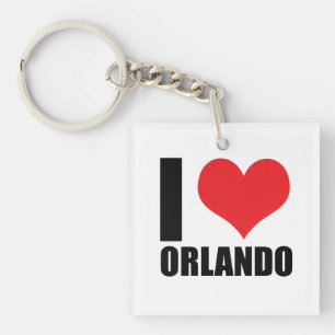 Porte-clefs J'aime Orlando