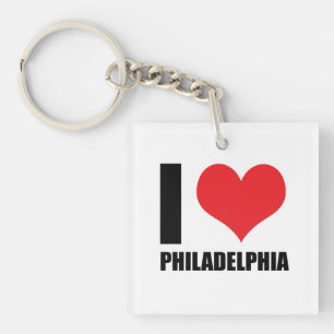 Porte-clefs J'aime Philadelphie