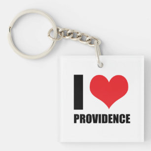 Porte-clefs J'aime Providence