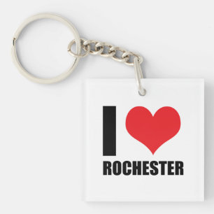Porte-clefs J'aime Rochester
