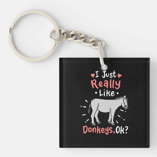 Porte-clefs J'Aime Vraiment Les Dons (Devant)