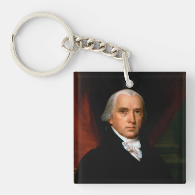 Porte-clefs James Madison 4e président des États-Unis (Devant)