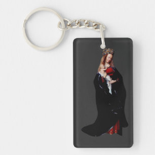 Porte-clefs Jan van Eyck - La Vierge à l'église Beaux-Arts