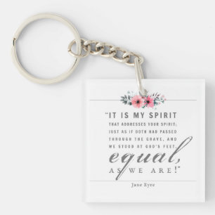Porte-clefs Jane Eyre - Comme Nous Sommes - Blanc