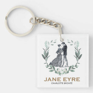 Porte-clefs Jane Eyre et Edward Rochester avec Wreath