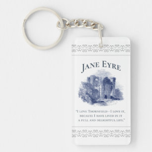 Porte-clefs Jane Eyre - I Love Thornfield - Porte - clé du châ