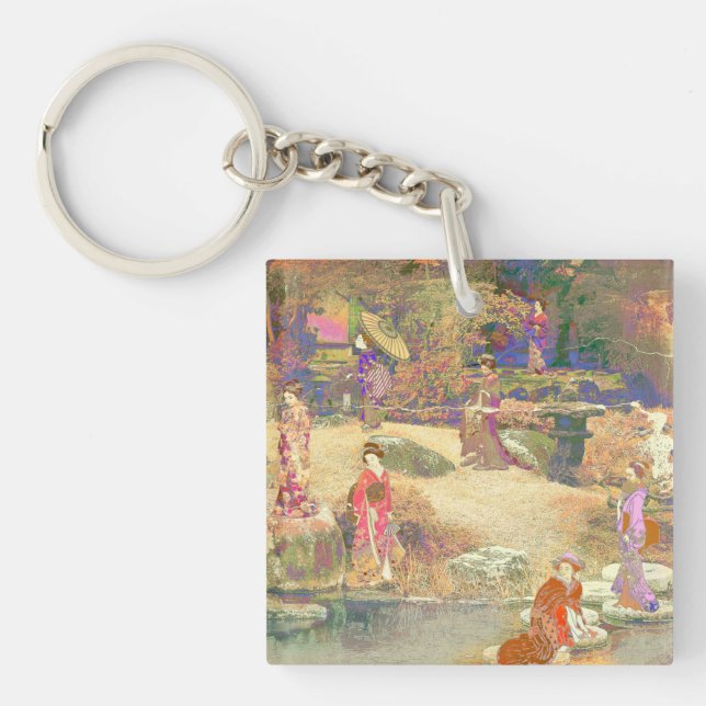 Porte-clefs Japanese Garden II / Washed Edition (Devant)
