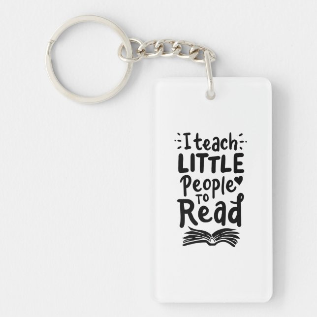 Porte-clefs J'Apprends Aux Petits À Lire (Devant)