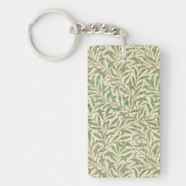 Porte-clefs Jardin aux branches de saule de William Morris Fle (Devant)
