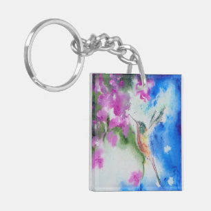 Porte-clefs Jardin Hummingbird cadeau Porte - clé