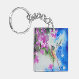 Porte-clefs Jardin Hummingbird cadeau Porte - clé