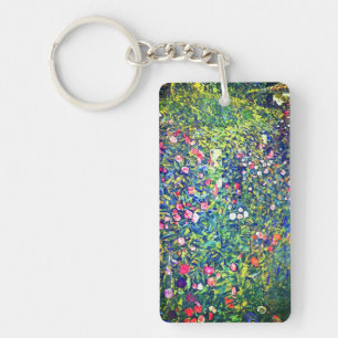 Porte-clefs Jardin italien Gustav Klimt
