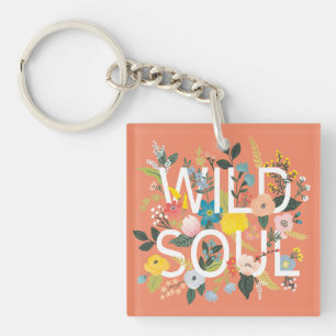 Porte-clefs Jardin sauvage, âme sauvage