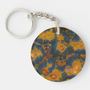 Porte-clefs Jasper coquelicot