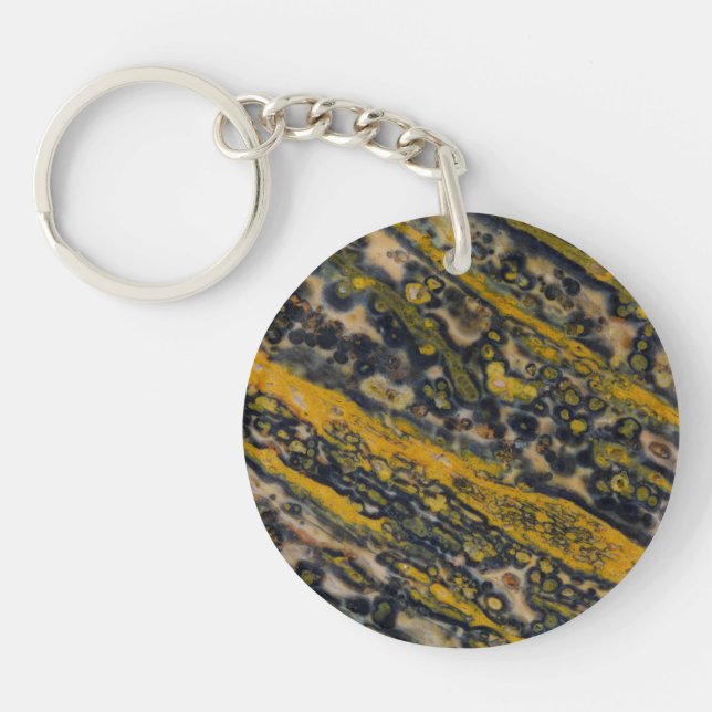 Porte-clefs Jasper Océan (Devant)