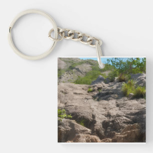 Porte-clefs Jathika namalUyana Montagne de quartz rose .Sri La