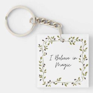 Porte-clefs Je crois au Porte - clé magique