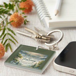 Porte-clefs Je fais confiance au voyage