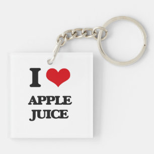 Porte-clefs Je jus de pomme d'amour