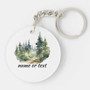 Porte-clefs Je ne fuis pas les gens, je me remets d'eux
