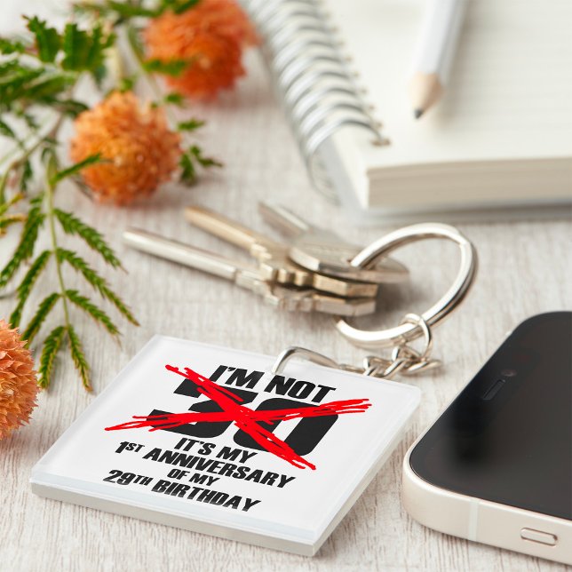 Porte-clefs Je ne suis pas 30 (Créateur téléchargé)