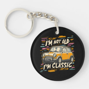 Porte-clefs Je ne suis pas vieux, je suis Classique
