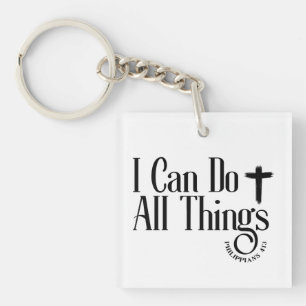 Porte-clefs Je peux faire toutes choses Philippiens 4:13