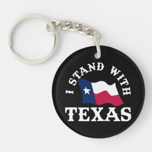 Porte-clefs Je suis avec le Texas