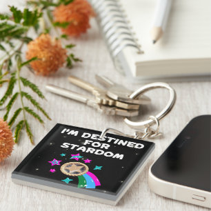 Porte-clefs Je suis destiné à Stardom