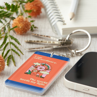 Porte-clefs Je suis extraordinaire