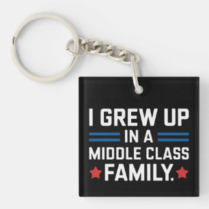 Porte-clefs Je Suis Issu D'une Famille De Classe Moyenne Kamal