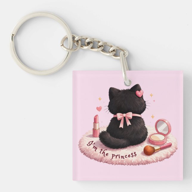 Porte-clefs Je suis la Princesse (Devant)