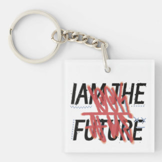 Porte-clefs Je suis le futur