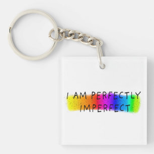Porte-clefs Je suis parfaitement imparfait
