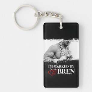 Porte-clefs Je suis porte - clé marqué : Bren