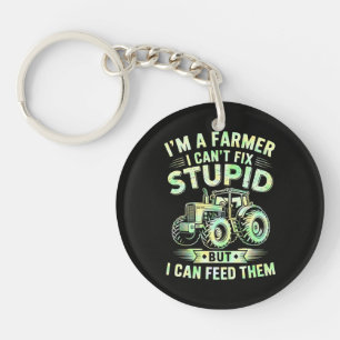Porte-clefs Je suis un agriculteur je ne peux pas réparer bête
