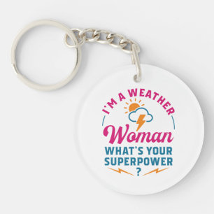 Porte-clefs Je suis une femme du temps Quelle est votre superp