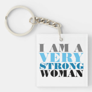 PORTE-CLEFS JE SUIS UNE FEMME TRÈS FORTE BOISSON