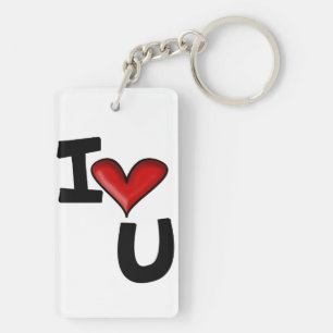 Porte-clefs je t'aime