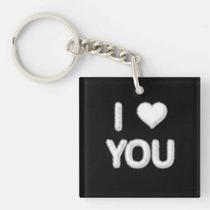 Porte-clefs Je T'Aime Clouds Clouds