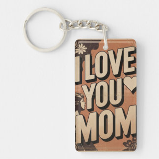Porte-clefs je t'aime maman