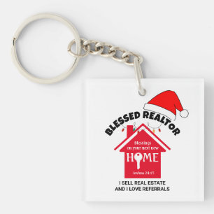 Porte-clefs JE VENDS IMMOBILIER Christian Realtor Noël