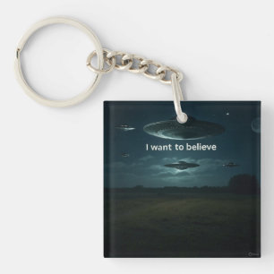 Porte-clefs Je veux croire
