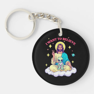 Porte-clefs Je veux croire