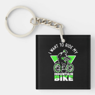 Porte-clefs Je Veux Faire Le Tour De Mon Vélo De Montagne