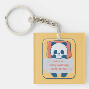 Porte-clefs Je veux un réveil matinal