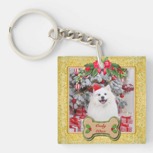 Porte-clefs Je Vous Aime Un Joyeux Noël Cadeau Personnalisé De