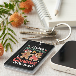 Porte-clefs J'enseigne aux cookies les plus intelligents du lo