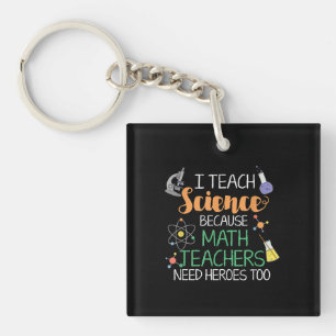 Porte-clefs J'Enseigne La Science Parce Que Les Enseignants En
